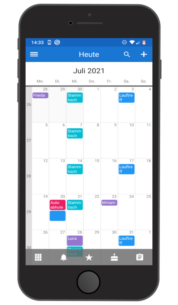 149 Live Calendar gruppenkalender.de
