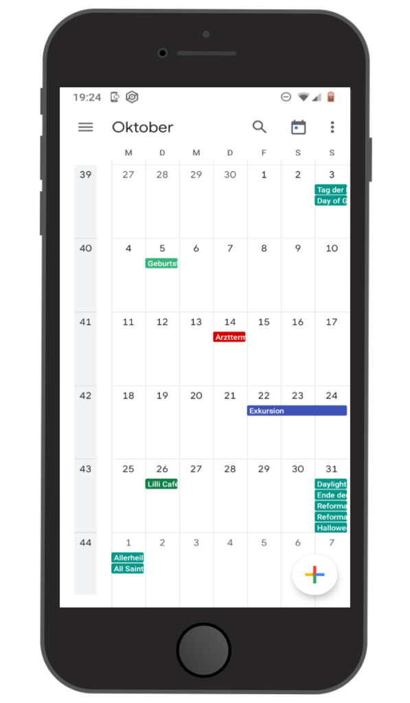 Google Calendar - Gruppen-kalender.de